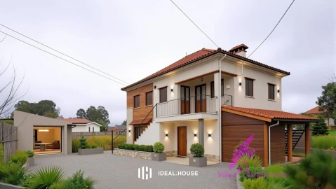 Moradia T4 para Venda em Geraz do Lima (Santa Maria, Santa Leocádia, Moreira), Deão