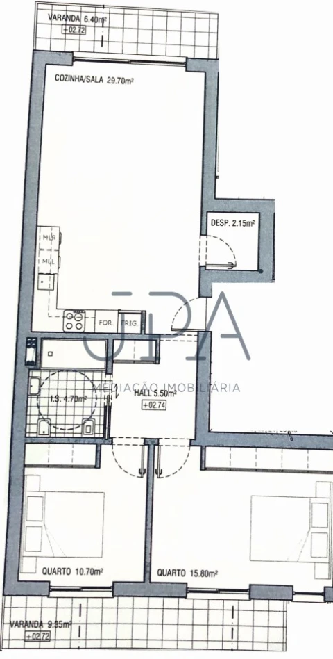 Apartamento T2 para Venda em Monte Gordo