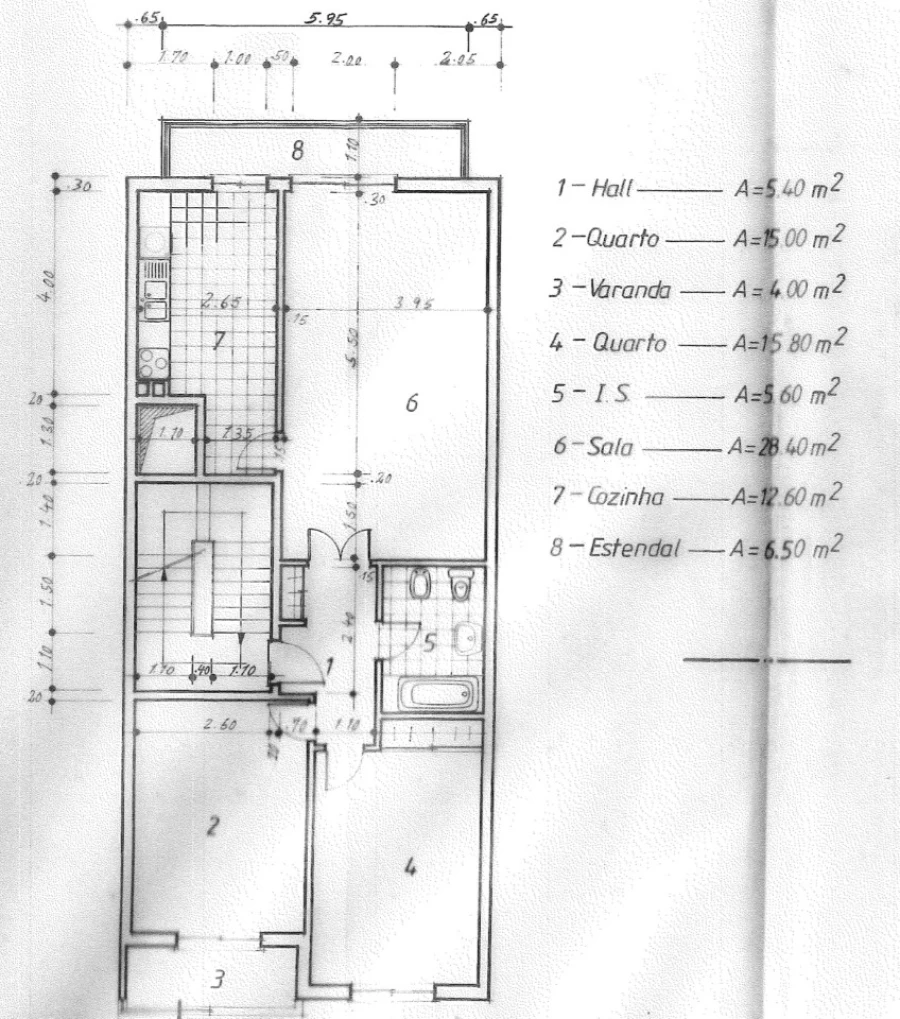 Apartamento T2 para Venda em Nossa Senhora do Pópulo, Coto e São Gregório Planta 1