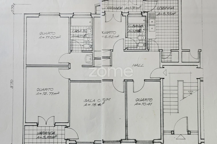 Apartamento T4 para Venda em Oeiras e São Julião da Barra, Paço de Arcos e Caxias Planta 1