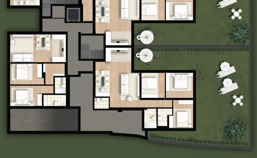 Apartamento T1 para Venda em Bonfim Planta 1