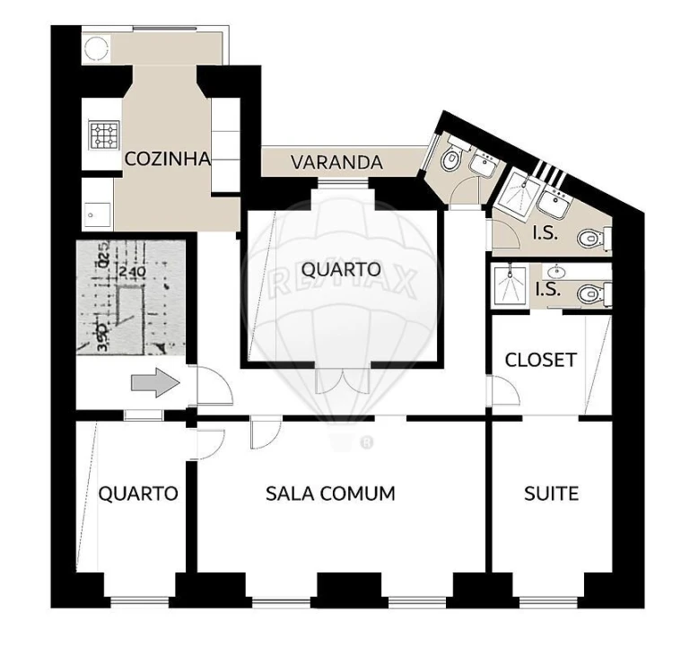 Apartamento T3 para Venda em Arroios Foto 20