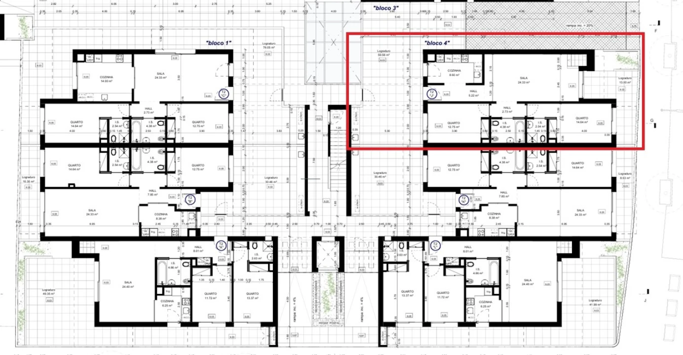 Apartamento T2 para Venda em Conceição e Cabanas de Tavira Planta 3