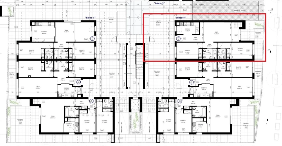 Apartamento T2 para Venda em Conceição e Cabanas de Tavira Planta 3
