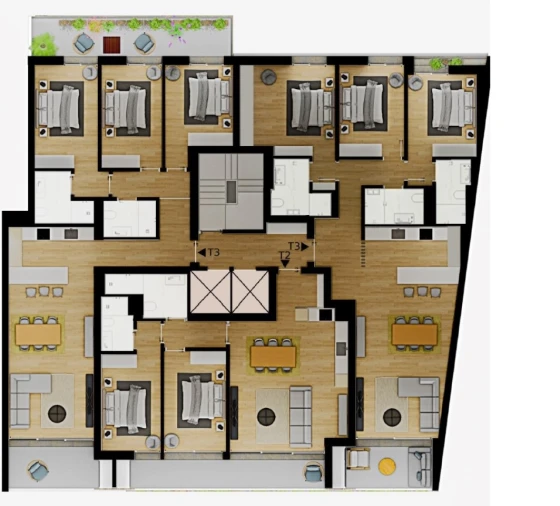 Apartamento T3 para Venda em Loures Planta 1