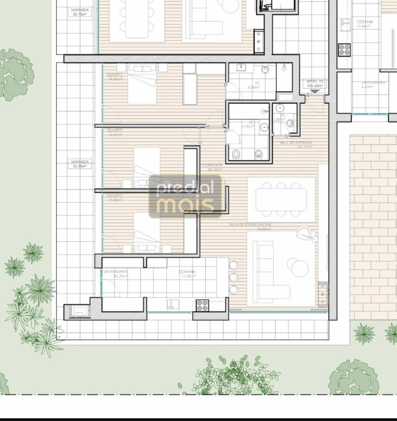 Apartamento T3 para Venda em Golães Foto 16