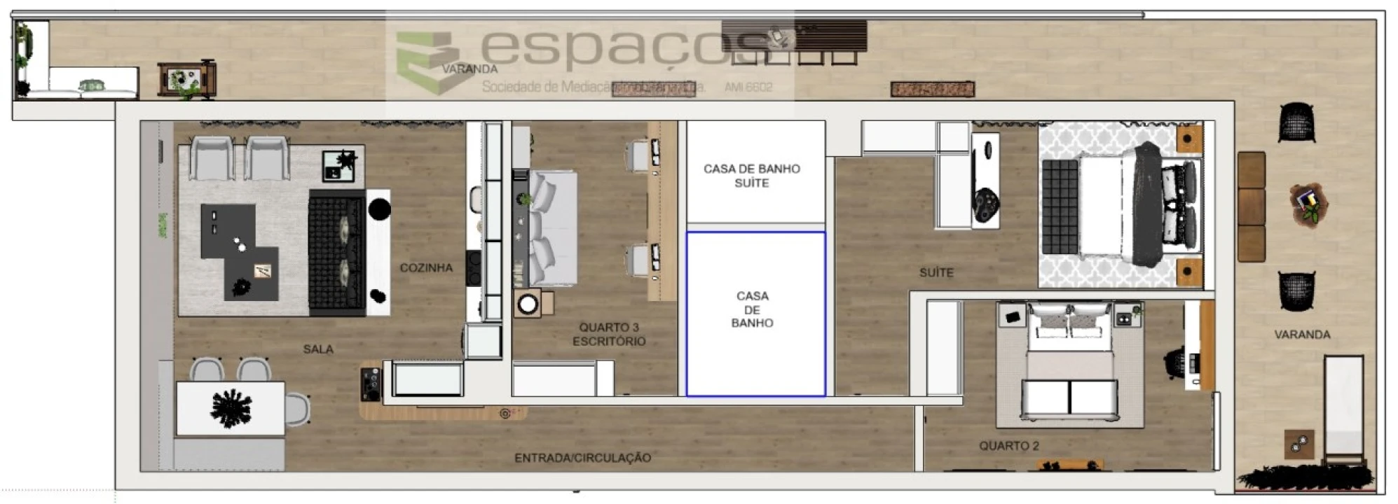 Apartamento T3 para Venda em Odivelas Foto 19