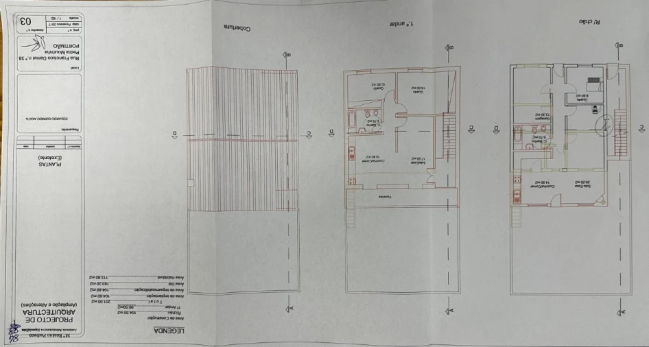 Quinta T3 para Venda em Portimão Planta 1