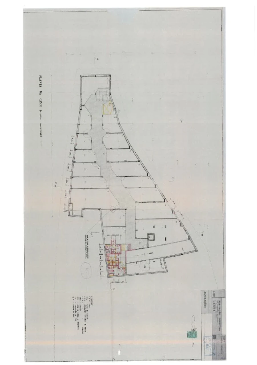 Loja para Venda em Lagos (São Sebastião e Santa Maria) Planta 2