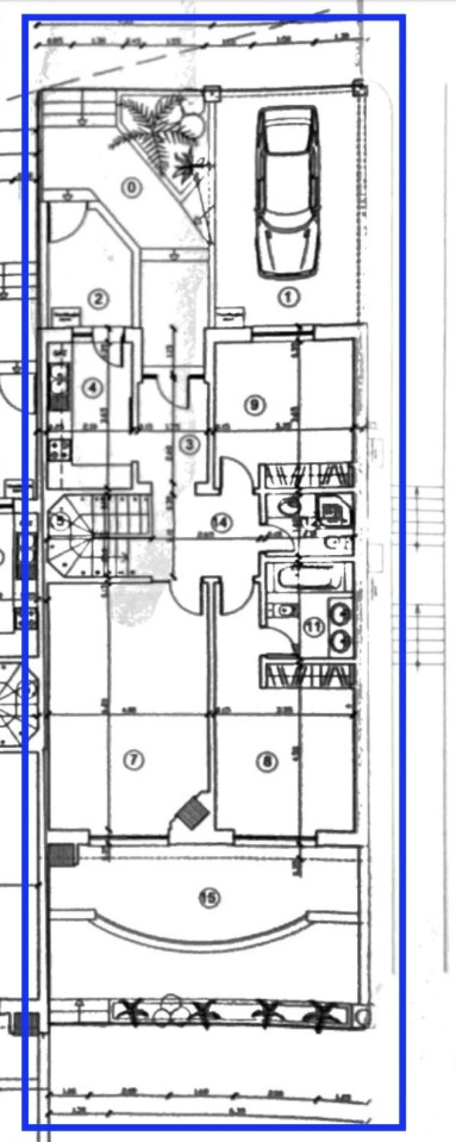 Moradia T4 para Venda em Quarteira Planta 1