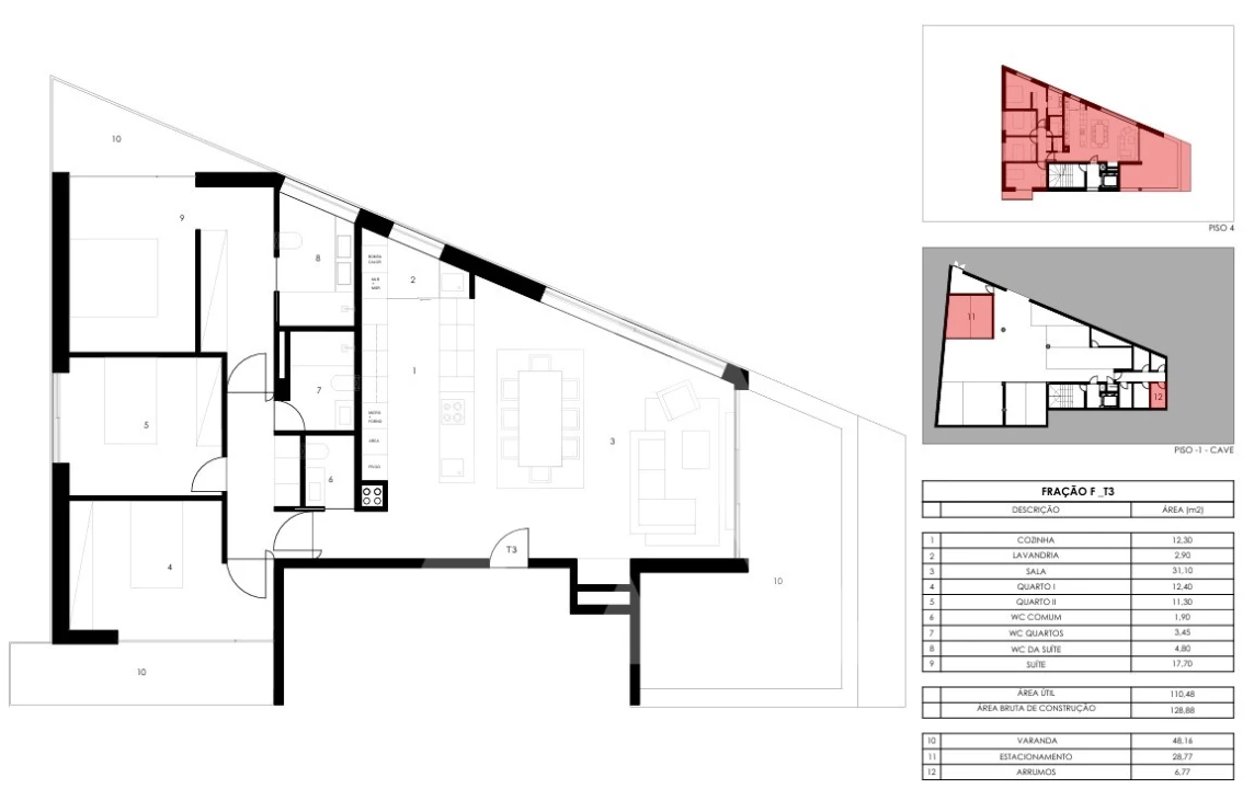 Apartamento T3 para Venda em Gondomar (São Cosme), Valbom e Jovim Foto 16