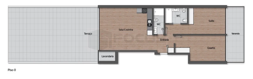 Apartamento T2 para Venda em Ílhavo (São Salvador)