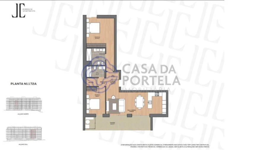 Apartamento T2 para Venda em Requeixo, Nossa Senhora de Fátima e Nariz Foto 17