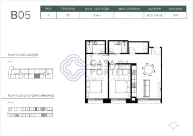 Apartamento T2 para Venda em São Felix da Marinha