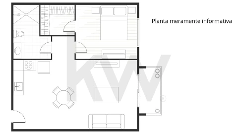 Apartamento T2 para Venda em Santa Marinha e São Pedro da Afurada