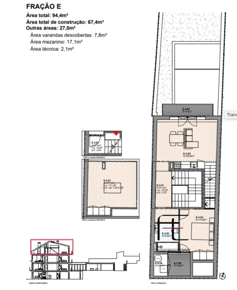Apartamento T2 para Venda em Campanhã