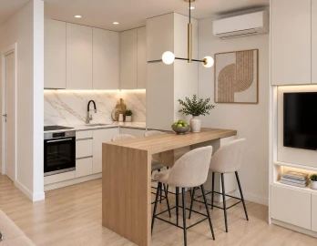 Apartamento T1 para Venda em Santo Tirso, Couto (Santa Cristina e São Miguel) e Burgães
