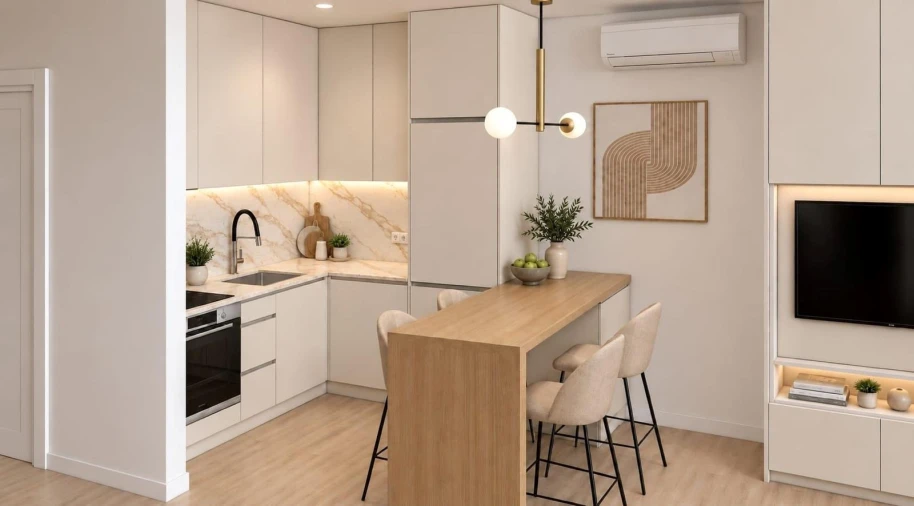 Apartamento T1 para Venda em Santo Tirso, Couto (Santa Cristina e São Miguel) e Burgães Foto 5