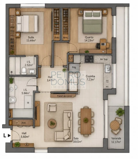 Apartamento T2 para Venda em Leiria, Pousos, Barreira e Cortes