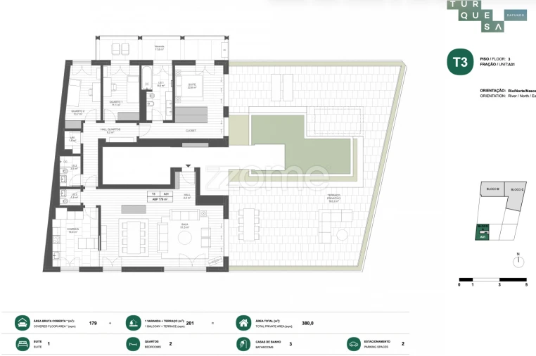 Apartamento T3 para Venda em Algés, Linda-A-Velha e Cruz Quebrada-Dafundo Foto 40