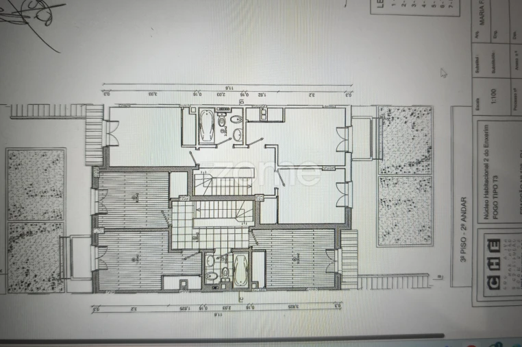 Apartamento T3 para Venda em Silves Planta 1