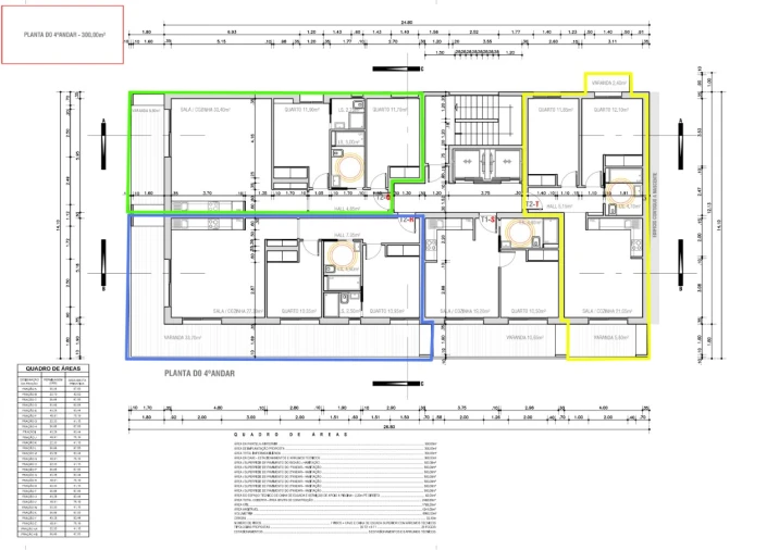 Apartamento T2 para Venda em Monte Gordo Planta 1