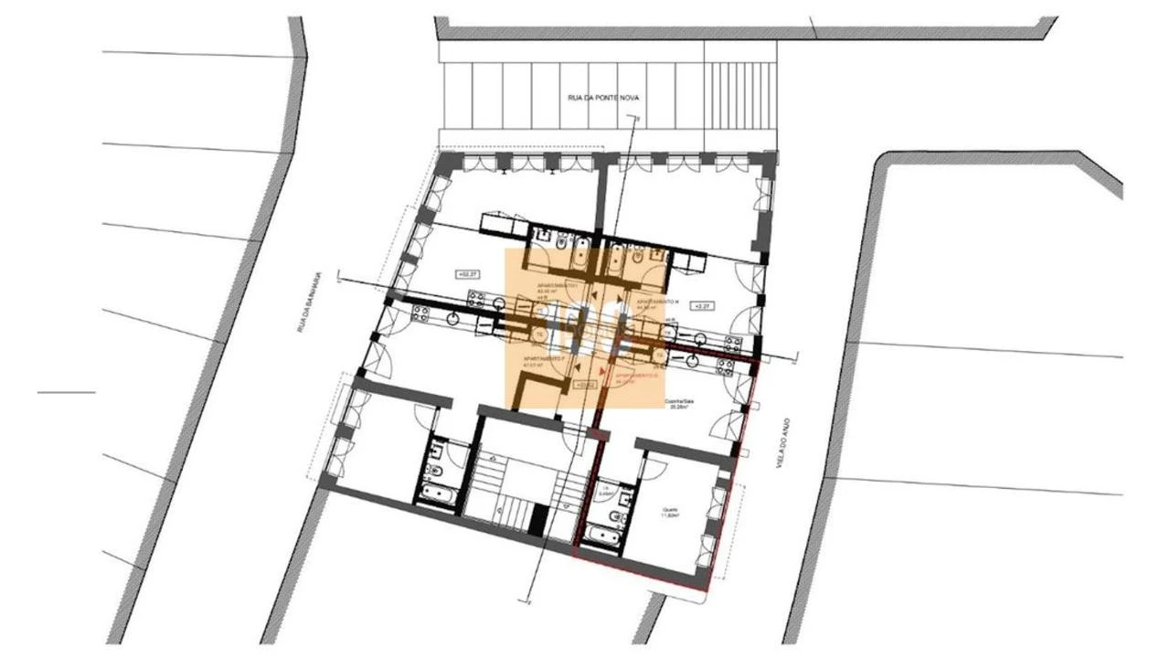 Apartamento T1 para Venda em Cedofeita, Santo Ildefonso, Sé, Miragaia, São Nicolau e Vitória Foto 16
