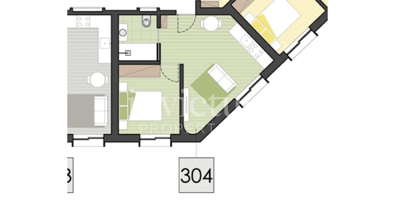 Apartamento T1 para Venda em Paranhos Foto 6