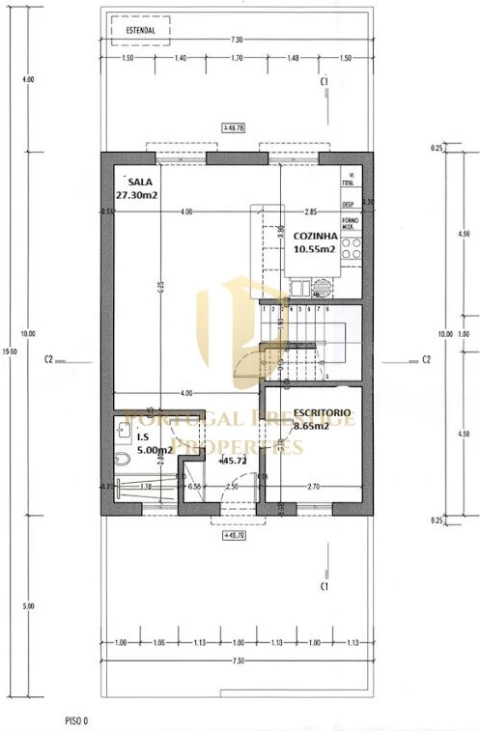 Moradia T3 para Venda em Moncarapacho e Fuseta