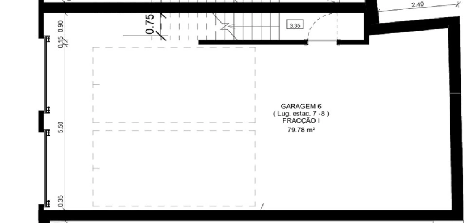 Apartamento T2 para Venda em Conceição e Cabanas de Tavira Planta 2