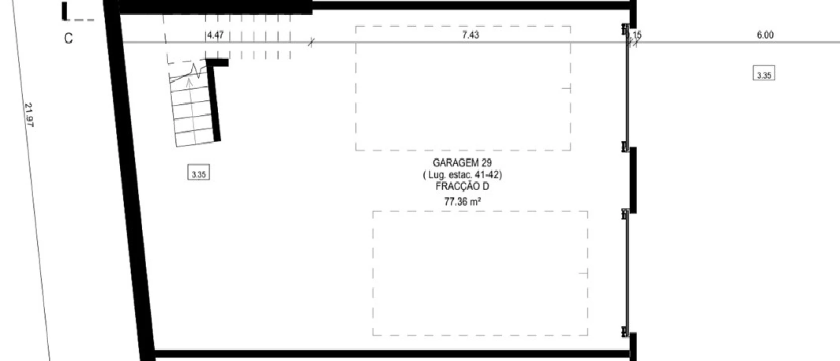 Apartamento T2 para Venda em Conceição e Cabanas de Tavira Planta 2