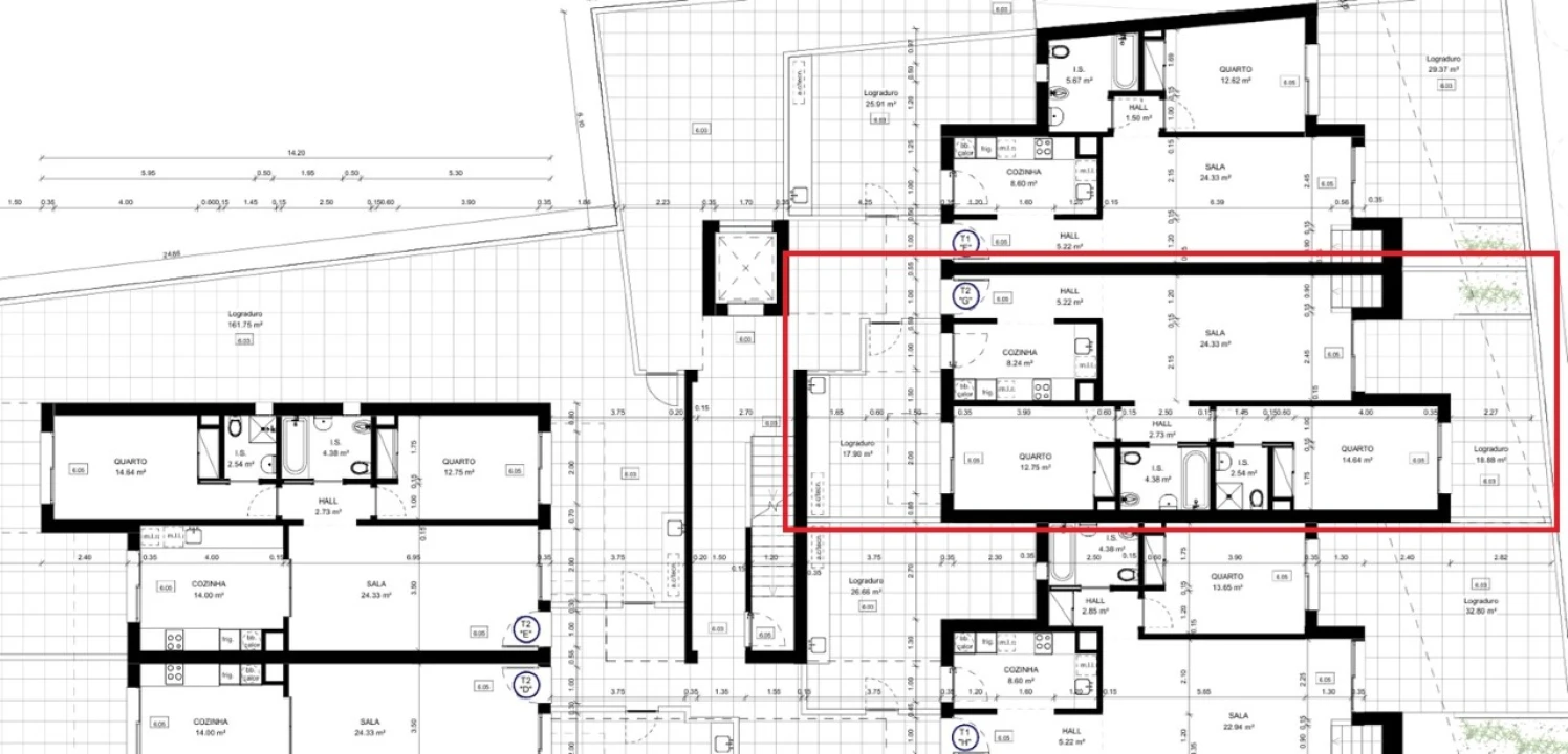 Apartamento T2 para Venda em Conceição e Cabanas de Tavira Planta 3