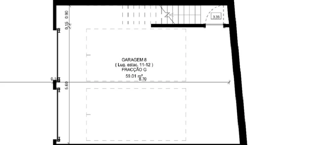 Apartamento T2 para Venda em Conceição e Cabanas de Tavira Planta 2