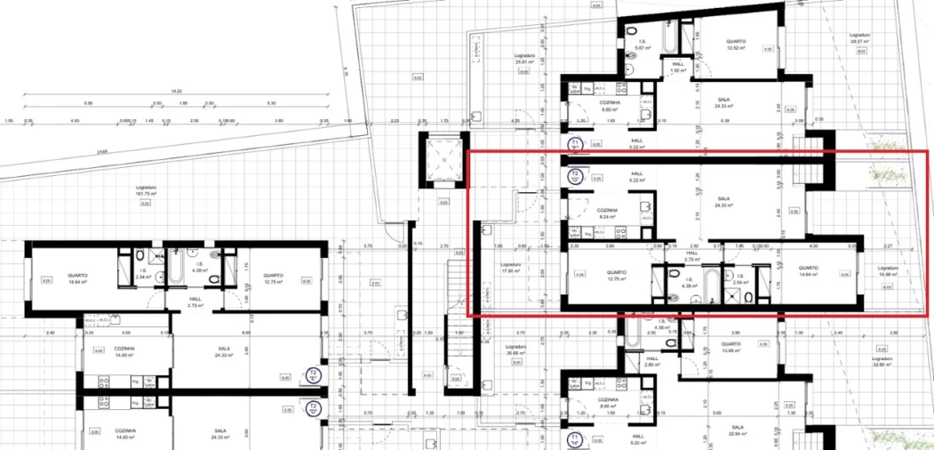 Apartamento T2 para Venda em Conceição e Cabanas de Tavira Planta 3