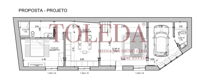 Moradia T1 para Venda em Almoster