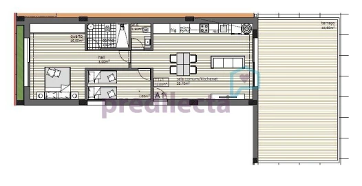 Apartamento T2 para Venda em Paranhos