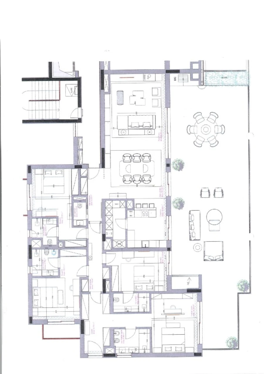 Apartamento T4 para Venda em Canidelo Planta 1