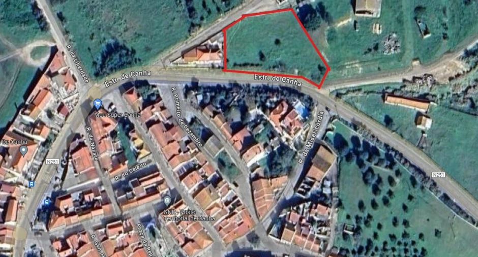 Terreno para Venda em Canha Planta 1