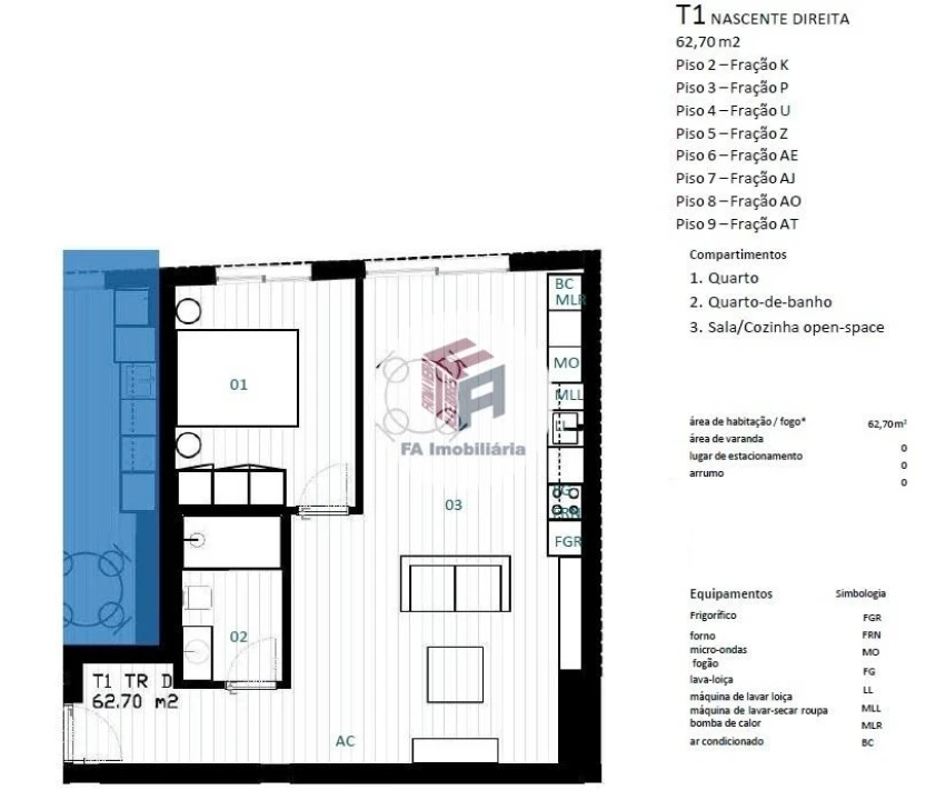 Apartamento T1 para Venda em Matosinhos e Leça da Palmeira Foto 14