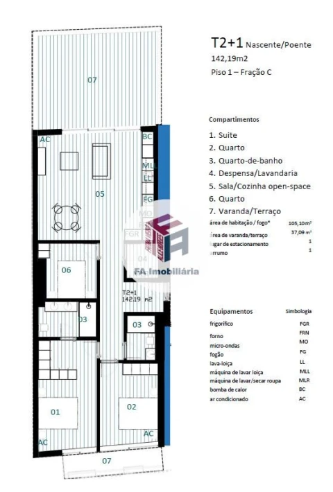 Apartamento T2 para Venda em Matosinhos e Leça da Palmeira