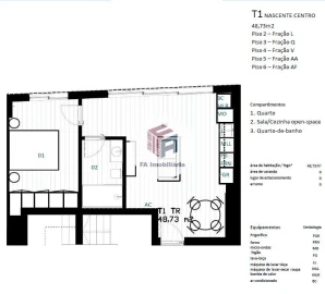 Apartamento T1 para Venda em Matosinhos e Leça da Palmeira
