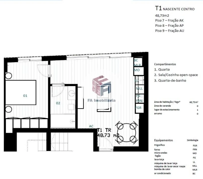 Apartamento T1 para Venda em Matosinhos e Leça da Palmeira Foto 14