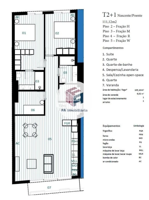 Apartamento T2 para Venda em Matosinhos e Leça da Palmeira