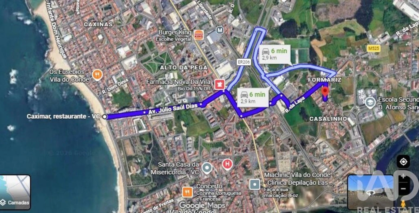 Terreno para Venda em Vila do Conde Foto 2