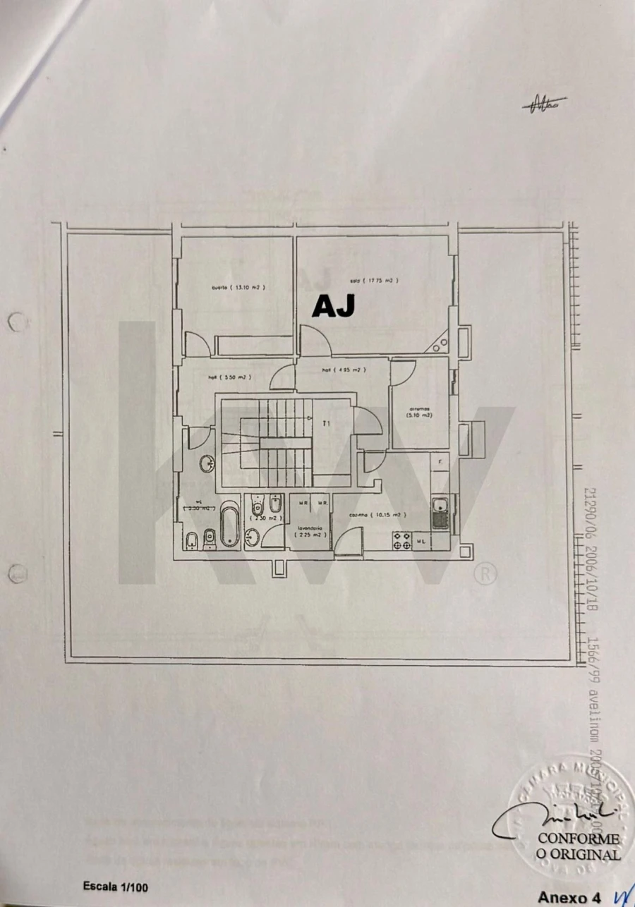 Apartamento T2 para Venda em Oliveira do Douro Planta 1