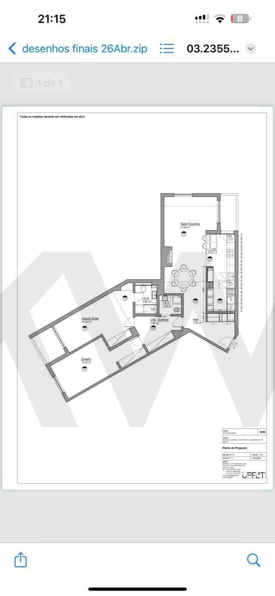 Apartamento T2 para Venda em Carcavelos e Parede Foto 46