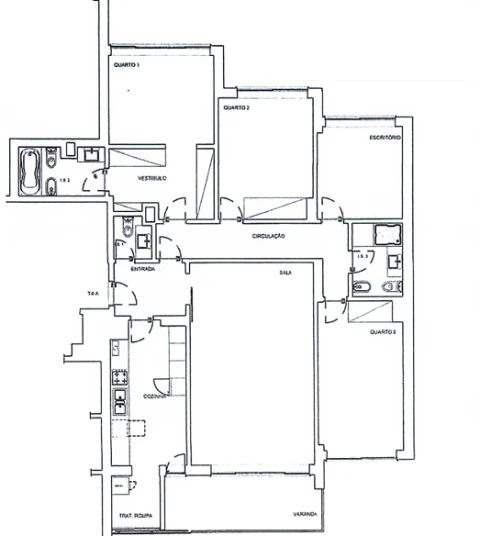Apartamento T4 para Venda em Alvalade