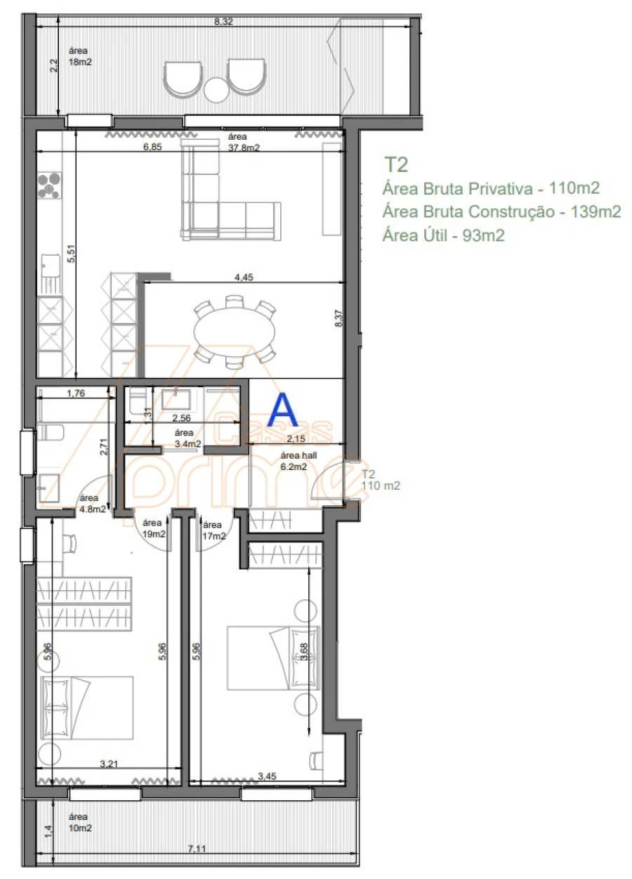 Apartamento T2 para Venda em Santa Clara e Castelo Viegas Foto 9