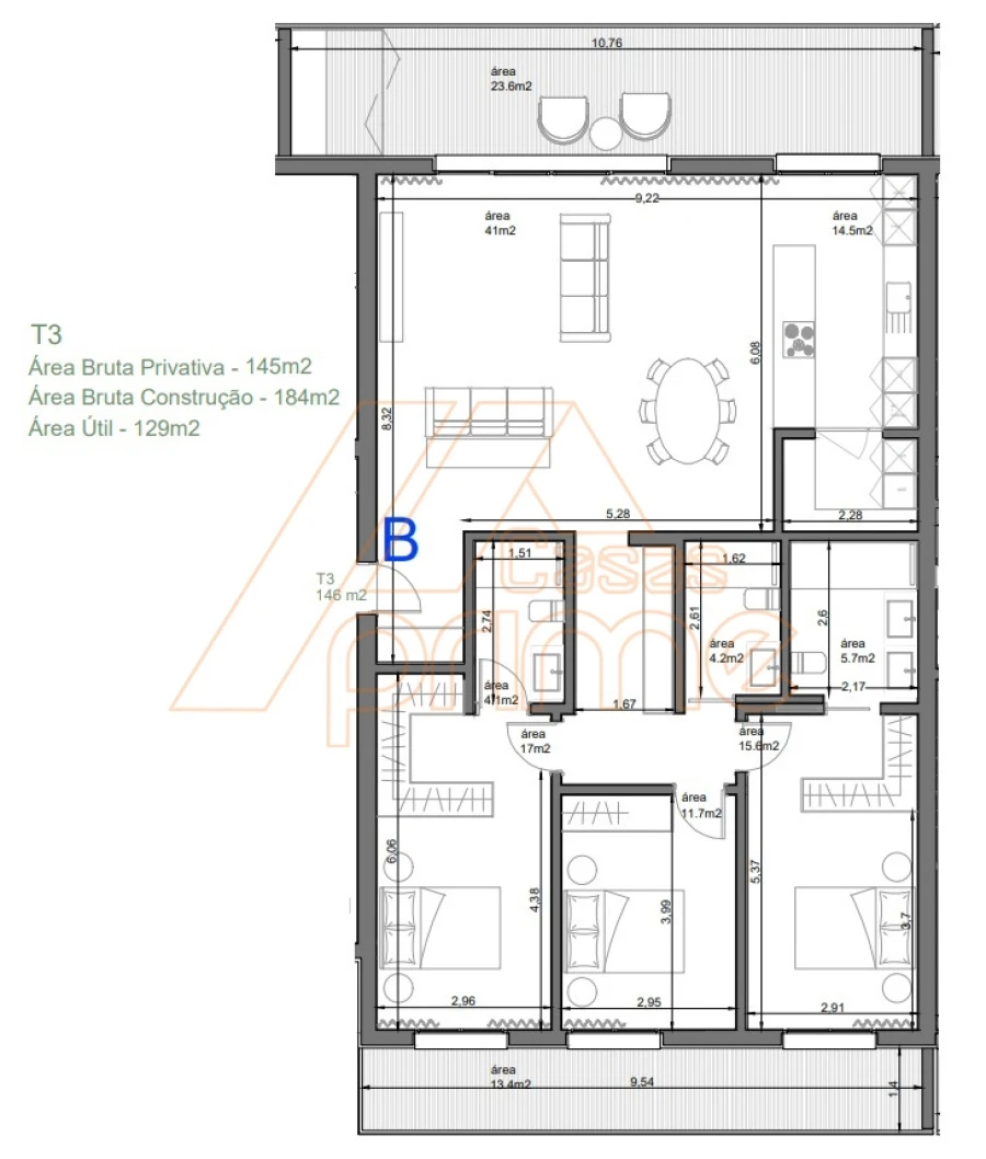 Apartamento T3 para Venda em Santa Clara e Castelo Viegas Foto 9