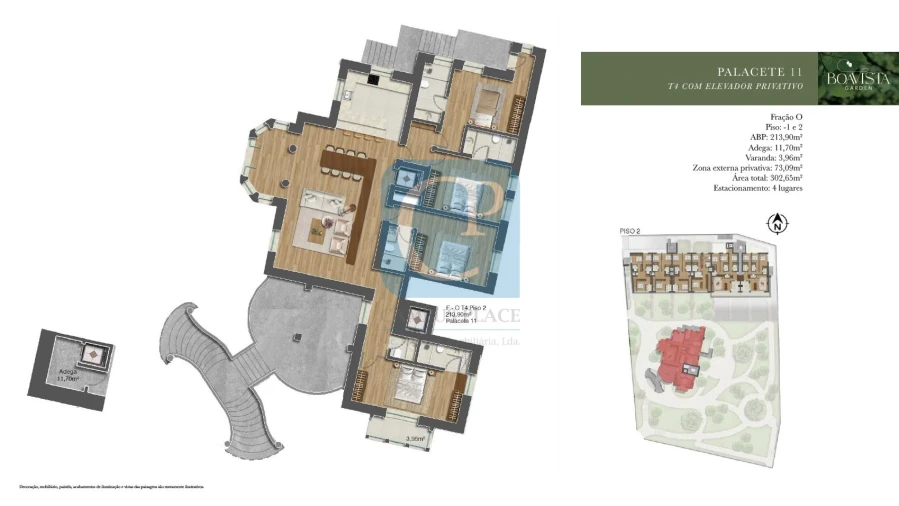 Apartamento T4 para Venda em Cedofeita, Santo Ildefonso, Sé, Miragaia, São Nicolau e Vitória Planta 1